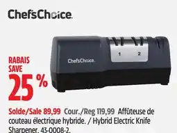 Canadian Tire Hybrid Electric Knife Sharpener offer