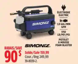 Canadian Tire FOAM BLASTER offer