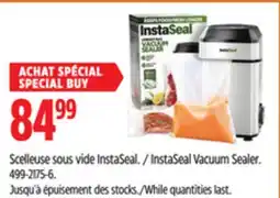 Canadian Tire InstaSeal Vacuum Sealer offer