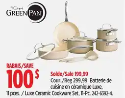 Canadian Tire Luxe Ceramic Cookware Set, 11-Pc offer