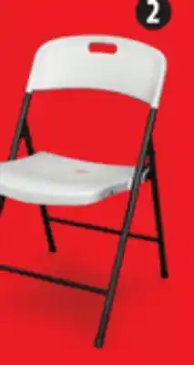 Canadian Tire or Living Plastic Folding Chair offer