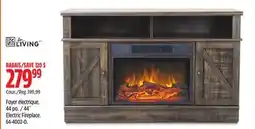 Canadian Tire Electric Fireplace offer