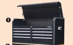 Canadian Tire MAXIMUM 56˝ 8-Drawer Chest with Built-In Power Bar with USB offer
