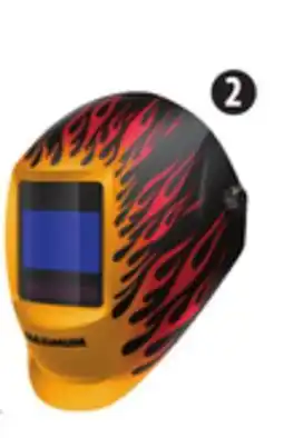 Canadian Tire Premium Variable-Shade Welding Helmet, Flame offer