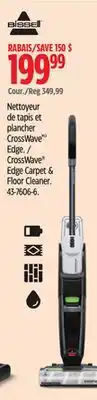 Canadian Tire BISSELL CrossWave Edge Carpet & Floor Cleaner offer