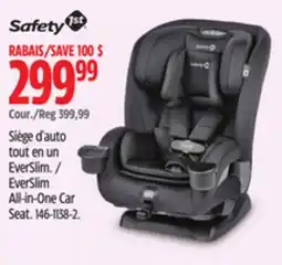 Canadian Tire EverSlim All-in-One Car Seat offer