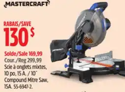 Canadian Tire 10˝ Compound Mitre Saw offer