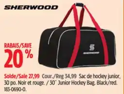 Canadian Tire 30˝ Junior Hockey Bag offer