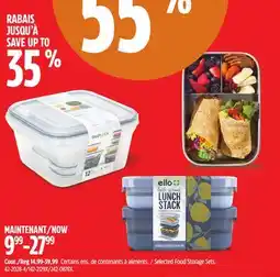 Canadian Tire Selected Food Storage Sets offer