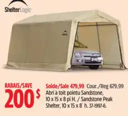 Canadian Tire Sandstone Peak Shelter offer