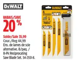 Canadian Tire 8-Pk Reciprocating Saw Blade Set offer