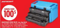 Canadian Tire Mastercraft 270-Pc Socket Set offer
