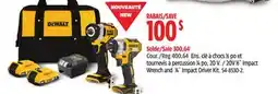Canadian Tire DEWALT Impact Wrench and 1/2 Impact Driver Kit offer