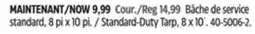 Canadian Tire Standard-Duty Tarp, 8 x 10´ offer