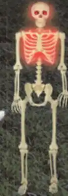 Canadian Tire For living 5´ Light-Up Poseable Skeleton offer