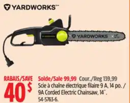 Canadian Tire 9A Corded Electric Chainsaw, 14˝ offer