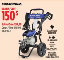 Canadian Tire SIMONIZ FOAM BLASTER offer