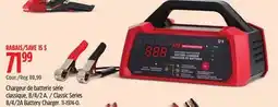 Canadian Tire Classic Series 8/4/2A Battery Charger offer