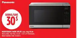 Canadian Tire 0.9 Cu-Ft Microwave, Black/Stainless-Steel offer