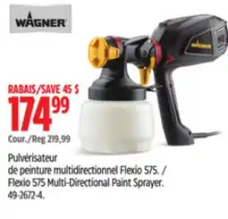 Canadian Tire Flexio 575 Multi-Directional Paint Sprayer offer