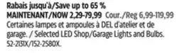 Canadian Tire Philips Selected LED Shop/Garage Lights and Bulbs offer