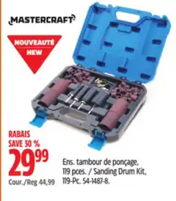 Canadian Tire Sanding Drum Kit, 119-Pc offer