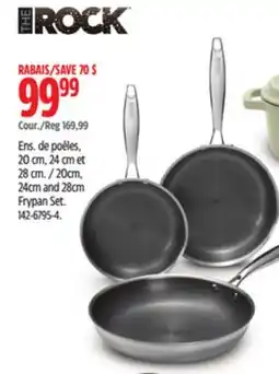 Canadian Tire 20cm, 24cm and 28cm Frypan Set offer