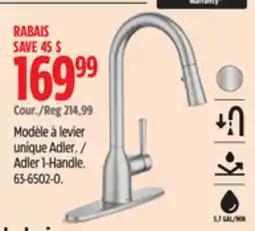 Canadian Tire Modèle à levier unique Adler offer