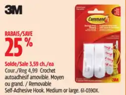 Canadian Tire Removable Self-Adhesive Hook offer