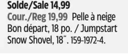 Canadian Tire Jumpstart Snow Shovel, 18˝ offer