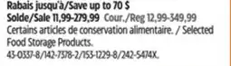 Canadian Tire Selected Food Storage Products offer