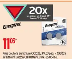 Canadian Tire 3V Lithium Button Cell Battery, 2-Pk offer