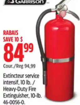 Canadian Tire Heavy-Duty Fire Extinguisher, 10-lb offer