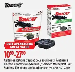 Canadian Tire Tomcat Selected Mouse/Rat Bait Stations offer