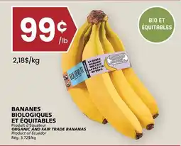 Rachelle-Bery Grocery ORGANIC AND FAIR TRADE BANANAS offer