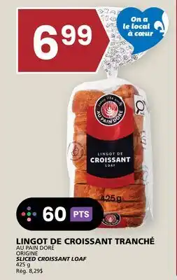 Rachelle-Bery Grocery AU PAIN DORÉ ORIGINE SLICED CROISSANT LOAF offer