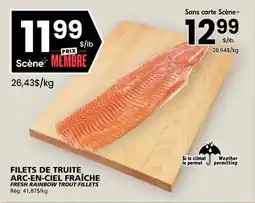 Rachelle-Bery Grocery FRESH RAINBOW TROUT FILLETS offer