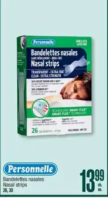 Jean Coutu Personnelle Nasal strips offer
