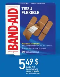 Jean Coutu BAND-AID SELECTED BANDAGES offer