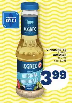 Marché Bonichoix LE GREC DRESSING offer