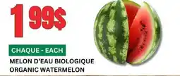 Marches Tau MELON D'EAU BIOLOGIQUE offer