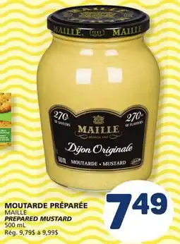 Marché Bonichoix MAILLE PREPARED MUSTARD offer