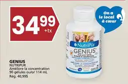 Rachelle-Bery Grocery GENIUS NUTRIPUR Améliore la concentration offer