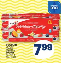 Marché Bonichoix YOPLAIT SOURCE CRÉMEUX YOGURT offer