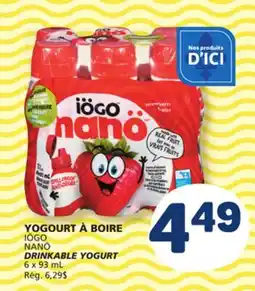 Marché Bonichoix IÖGO NANÖ DRINKABLE YOGURT offer