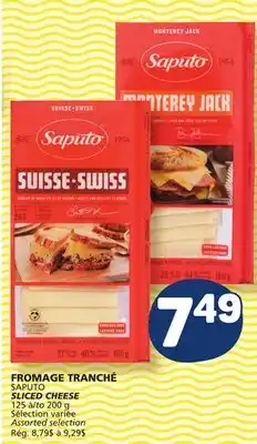Marché Bonichoix SAPUTO SLICED CHEESE offer
