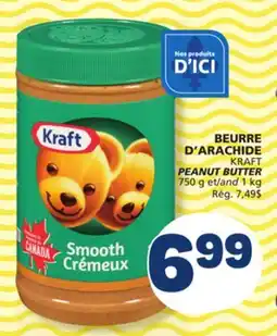 Marché Bonichoix KRAFT PEANUT BUTTER offer