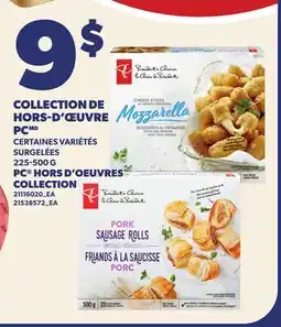 Provigo COLLECTION DE HORS-D'ŒUVRE PC | PC HORS D'OEUVRES COLLECTION offer