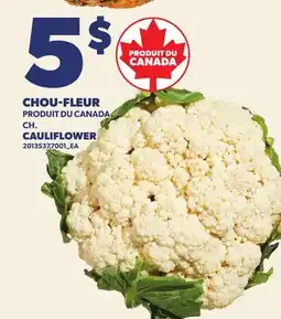 Provigo CHOU-FLEUR | CAULIFLOWER offer
