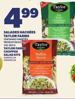 Provigo SALADES HACHÉES TAYLOR FARMS | | TAYLOR FARMS CHOPPED SALAD KITS offer